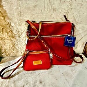 Dooney & Bourke Saffiano Crossbody Combo
